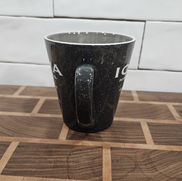 University of Iowa Hawkeye Speckled  Bistro Ceramic Coffee Tea Mug - Picture 2 of 4